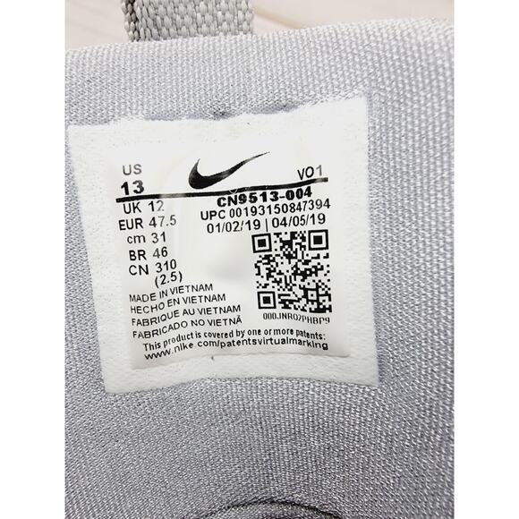 Nike Men's PG 3 TB CN9513-004 Wolf Gray Basketball Shoes Sneakers Mens Size 13 - Picture 2 of 16